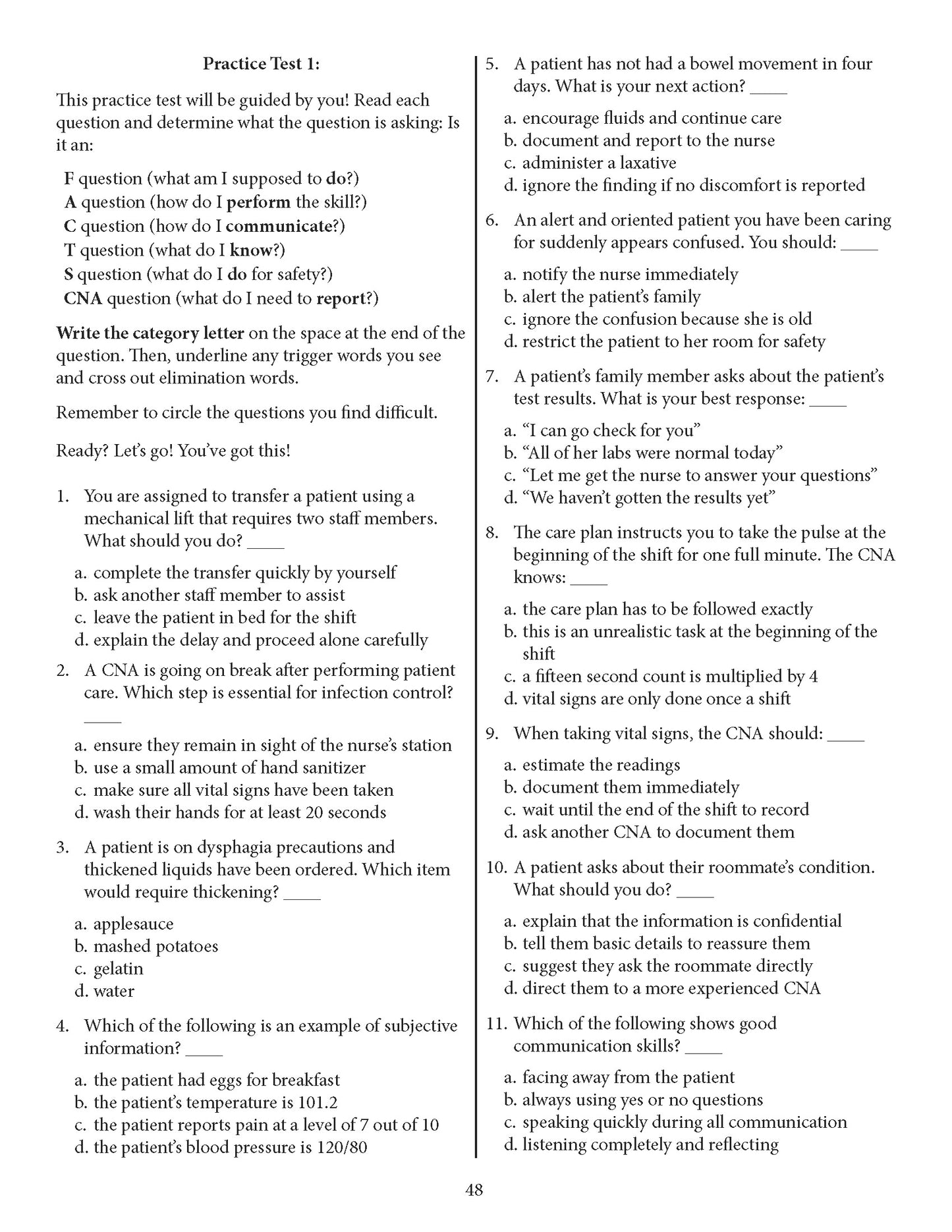 The F.A.C.T.S. Strategy Guide for Confident Test-Taking Digital e-book